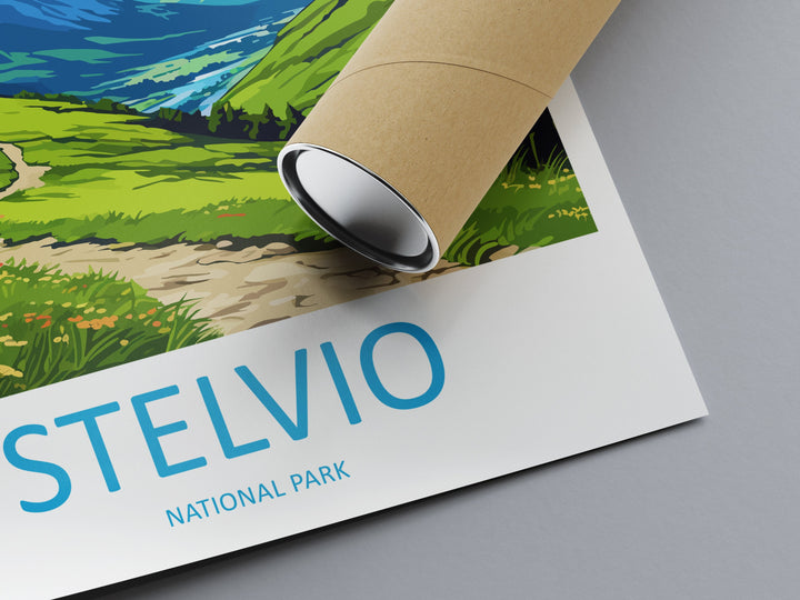 Stelvio Travel Print Wall Art Stelvio Italy Wall Hanging Home Decor Stelvio Gift Art Lovers Wall Art Print Italy