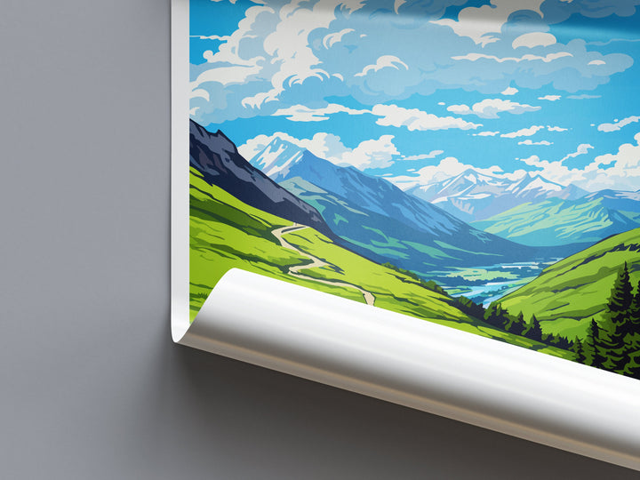 Stelvio Travel Print Wall Art Stelvio Italy Wall Hanging Home Decor Stelvio Gift Art Lovers Wall Art Print Italy