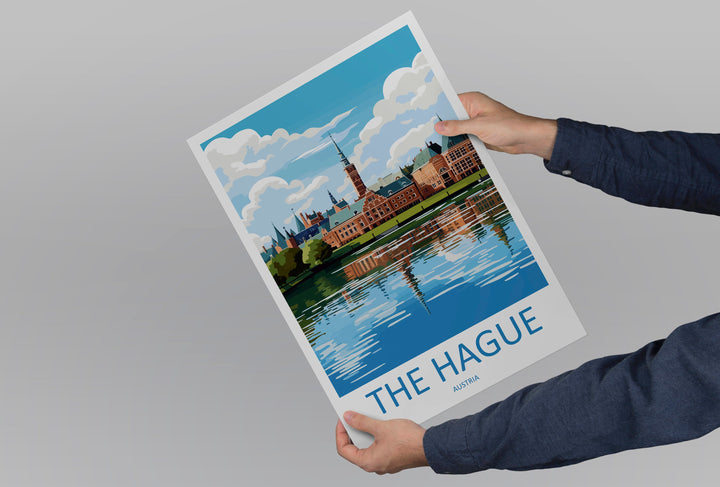 The Hague Travel Print Wall Art The Hague Wall Hanging Home Decoration The Hague Gift Art Lovers Wall Art Print The Hague Wall Décor Poster