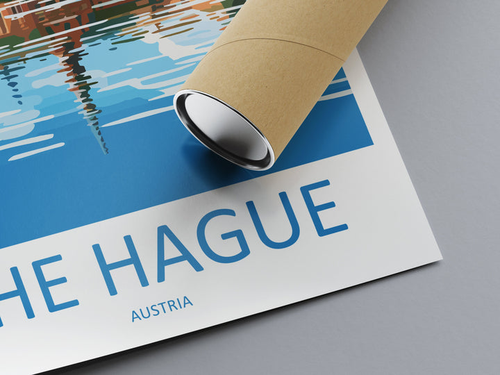 The Hague Travel Print Wall Art The Hague Wall Hanging Home Decoration The Hague Gift Art Lovers Wall Art Print The Hague Wall Décor Poster