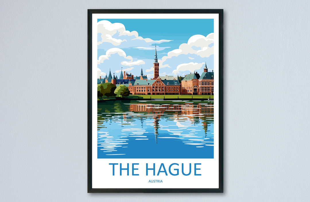The Hague Travel Print Wall Art The Hague Wall Hanging Home Decoration The Hague Gift Art Lovers Wall Art Print The Hague Wall Décor Poster