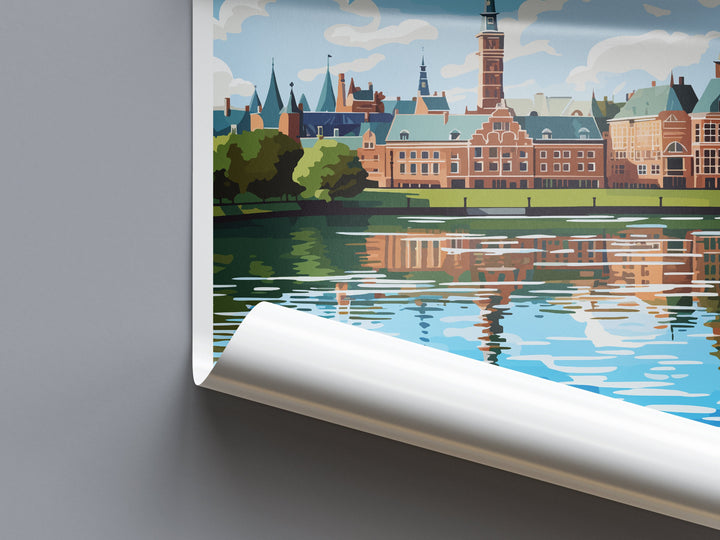 The Hague Travel Print Wall Art The Hague Wall Hanging Home Decoration The Hague Gift Art Lovers Wall Art Print The Hague Wall Décor Poster
