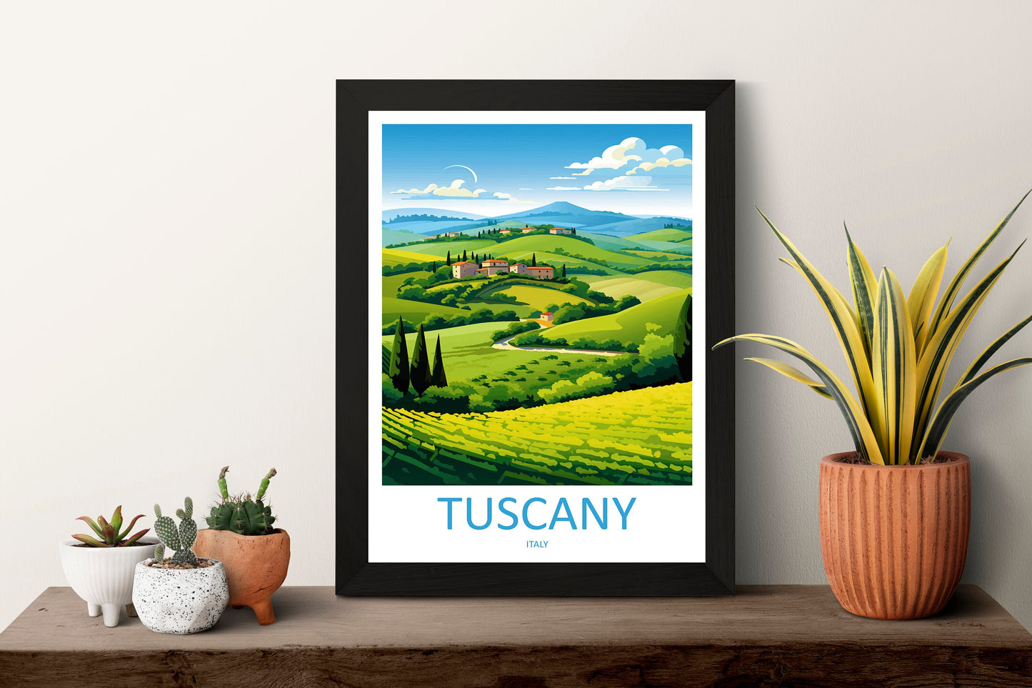 Tuscany Travel Print Wall Art Tuscany Italy Wall Hanging Home Decoration Tuscany Gift Art Lovers Wall Art Print Tuscany Italy Art Tuscany