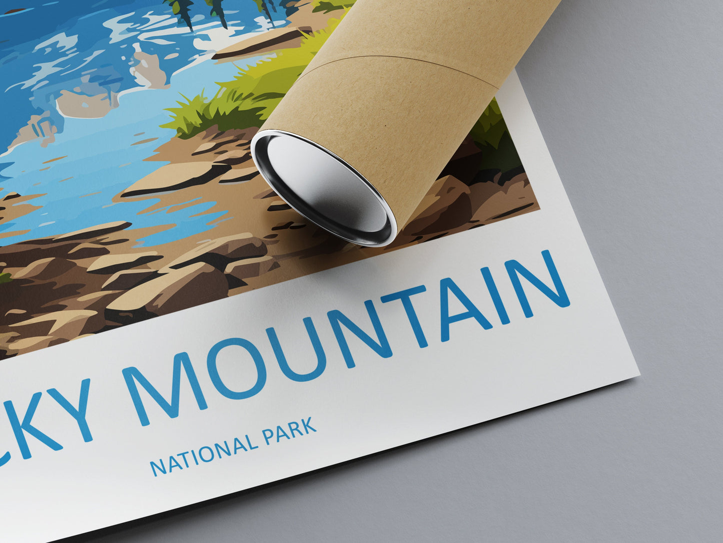 Rocky Mountain National Park Travel Print Wall Art Rocky Mountain Wall Hanging Home Décor Rocky Mountain Gift Art Lovers Colorado Art