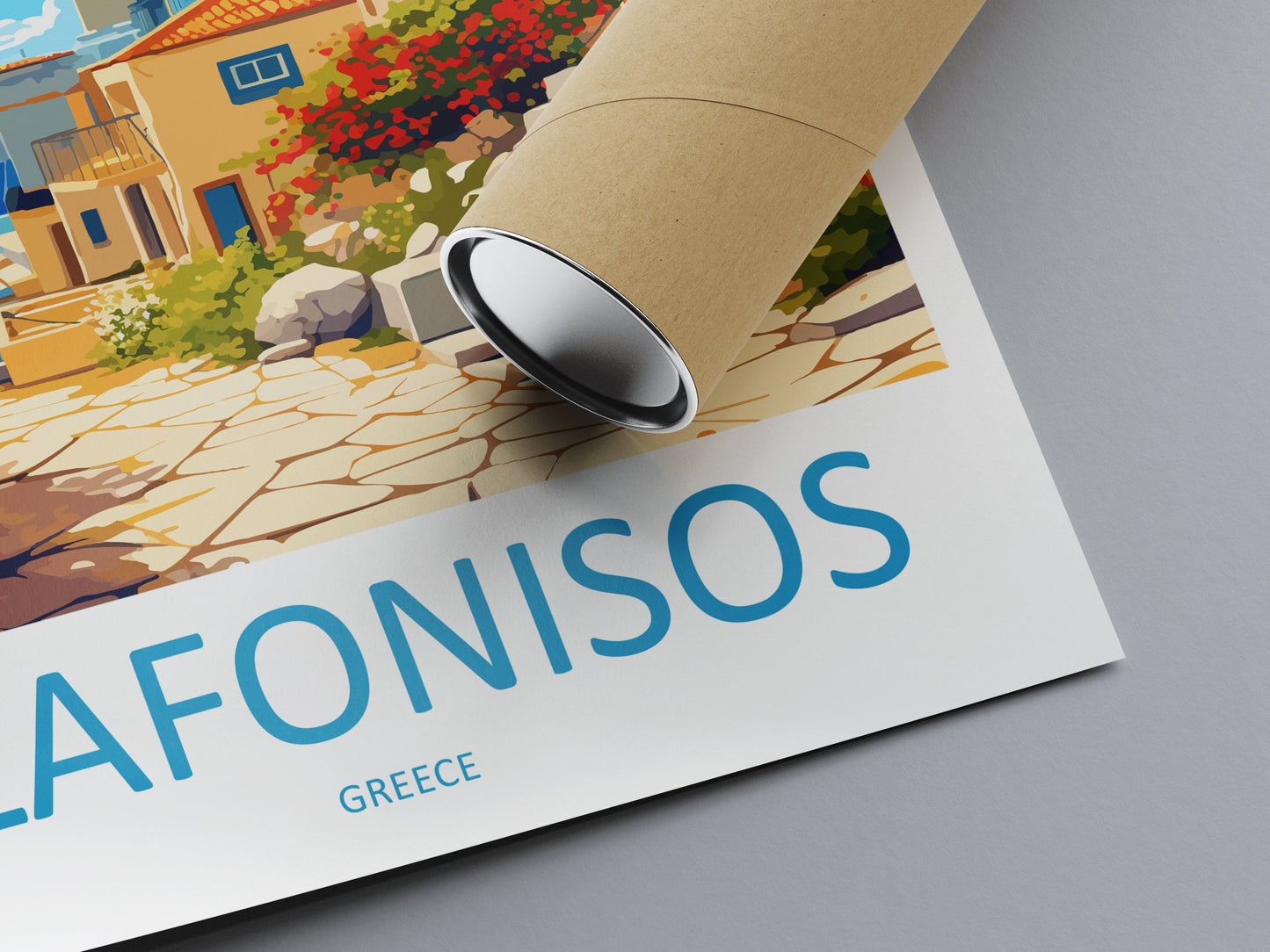 Elafonisos Travel Print Wall Art Elafonisos Greece Wall Hanging Home Decoration Elafonisos Gift Art Lovers Wall Art Print Elafonisos Greece