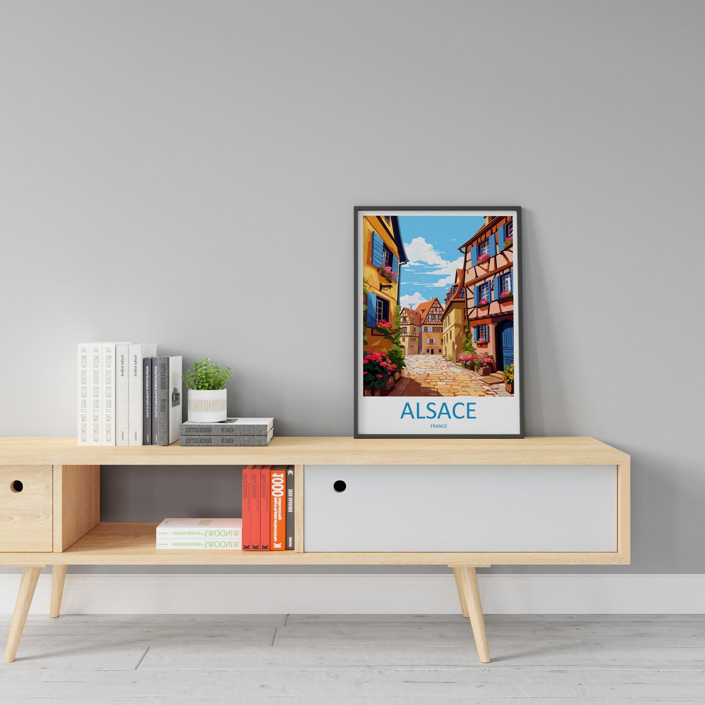 Alsace Print Alsace Home Decor Cityscape Art Print Alsace Wall Art for Travel Enthusiast Gift Wall Hanging Alsace France Wall Poster Decor