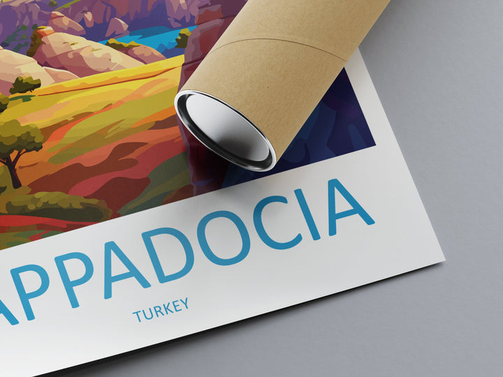 Cappadocia Travel Print Wall Art Cappadocia Wall Hanging Home Decoration Cappadocia Gift Art Lovers Wall Art Print Art Cappadocia Wall Print