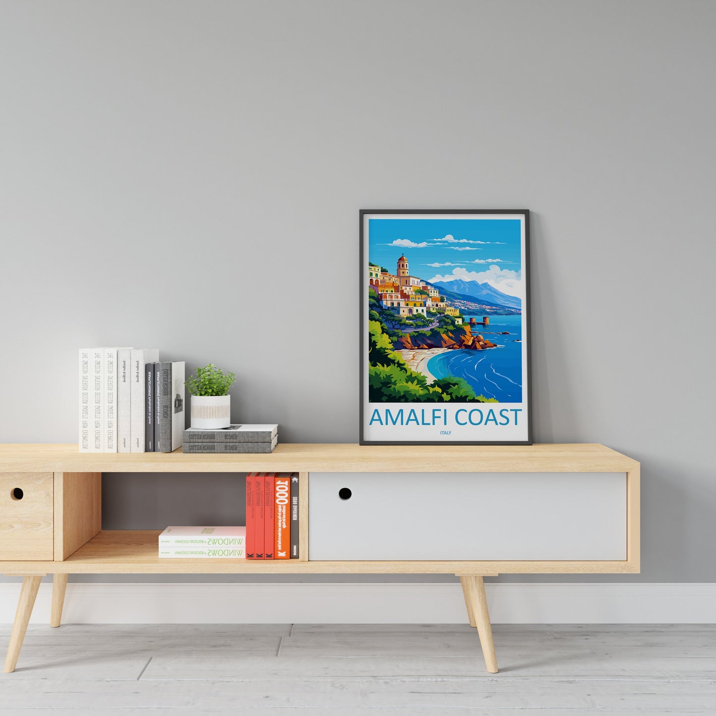 Amalfi Travel Print Wall Art Amalfi Italy Wall Hanging Home Decoration Amalfi Gift Art Lovers Wall Art Print Amalfi Italy Art Amalfi Art