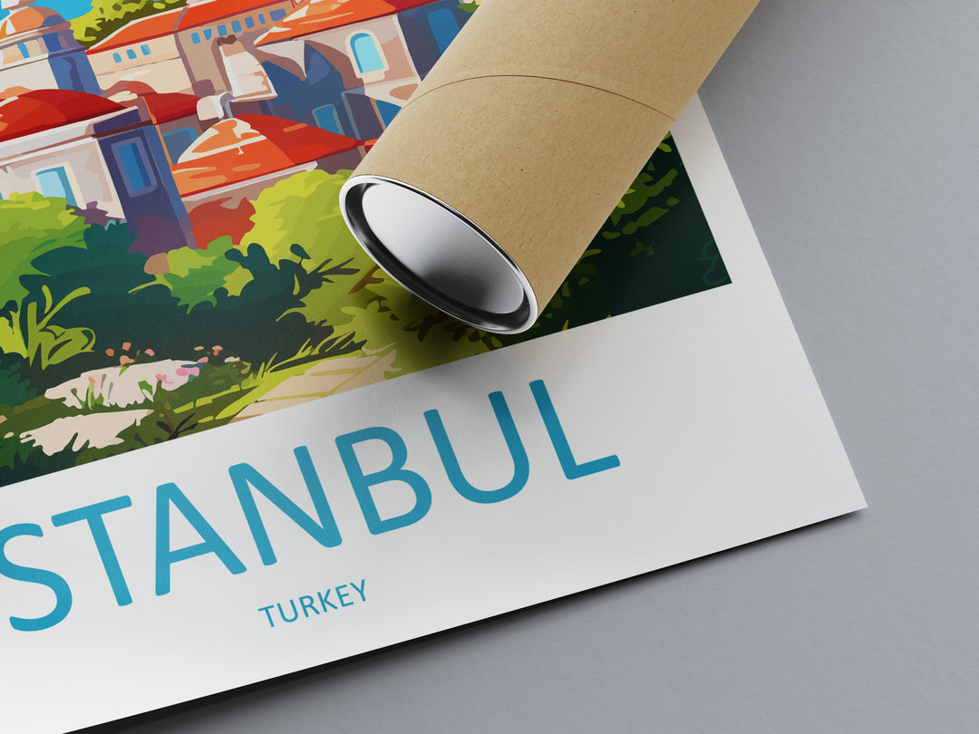 Istanbul Travel Print Wall Art Istanbul Wall Hanging Home Decoration Istanbul Gift Art Lovers Wall Art Print Art Istanbul Wall Print Turkey