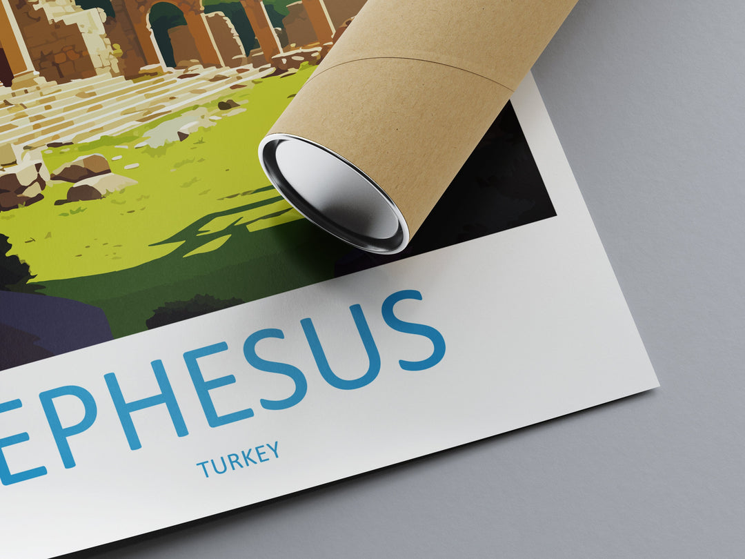 Ephesus Travel Print Wall Art Ephesus Wall Hanging Home Decoration Ephesus Gift Art Lovers Wall Art Print Art Ephesus Wall Print Turkey Art