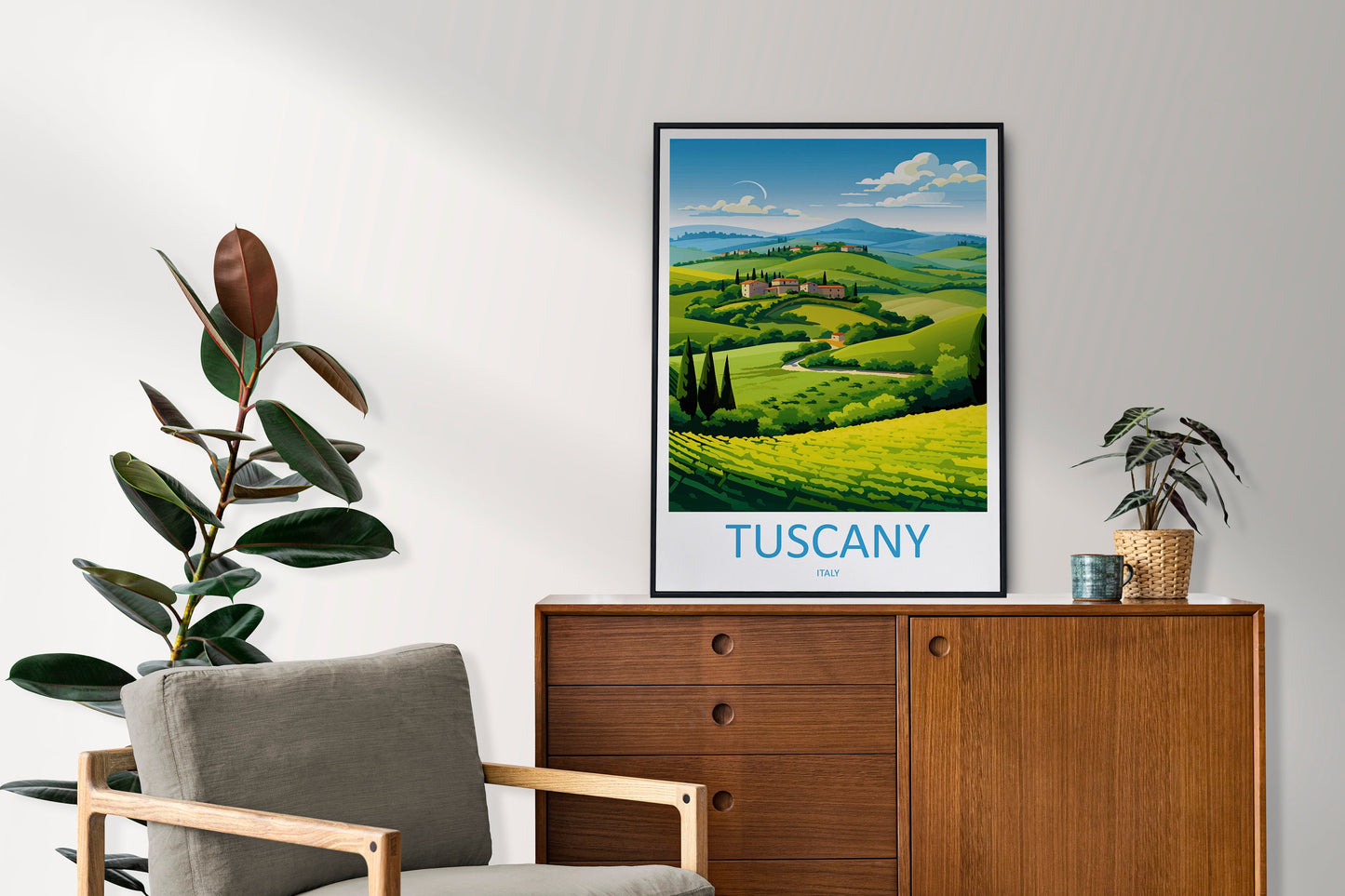Tuscany Travel Print Wall Art Tuscany Italy Wall Hanging Home Decoration Tuscany Gift Art Lovers Wall Art Print Tuscany Italy Art Tuscany