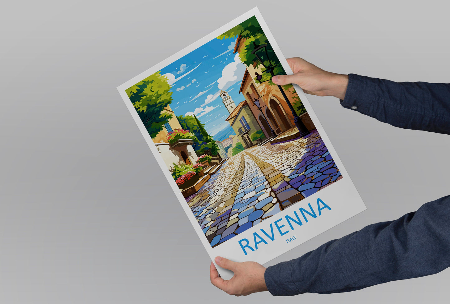 Ravenna Travel Print Wall Art Ravenna Wall Hanging Home Décor Ravenna Gift Art Lovers Italy Art Lover Gift Ravenna Print Ravenna Italy Art