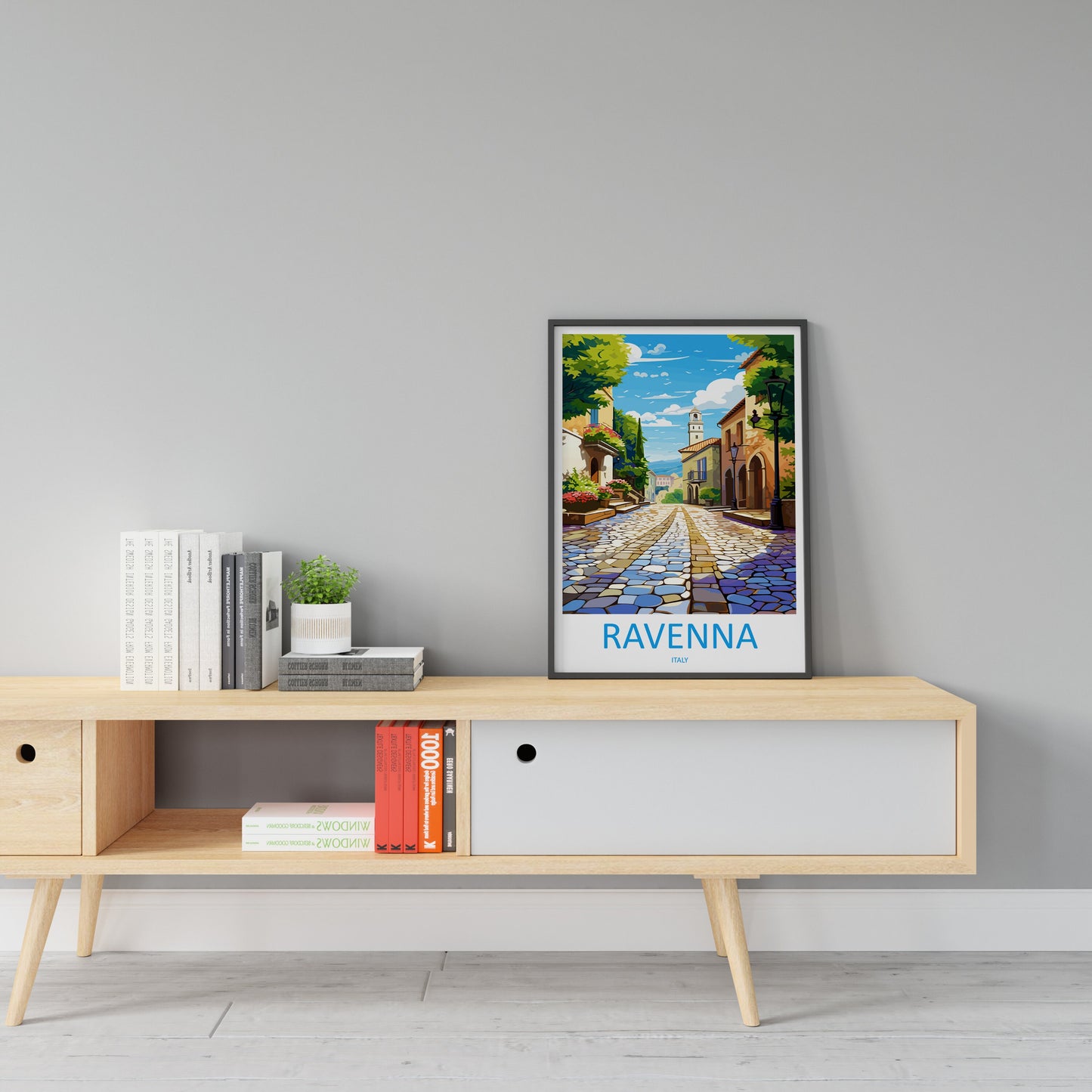 Ravenna Travel Print Wall Art Ravenna Wall Hanging Home Décor Ravenna Gift Art Lovers Italy Art Lover Gift Ravenna Print Ravenna Italy Art