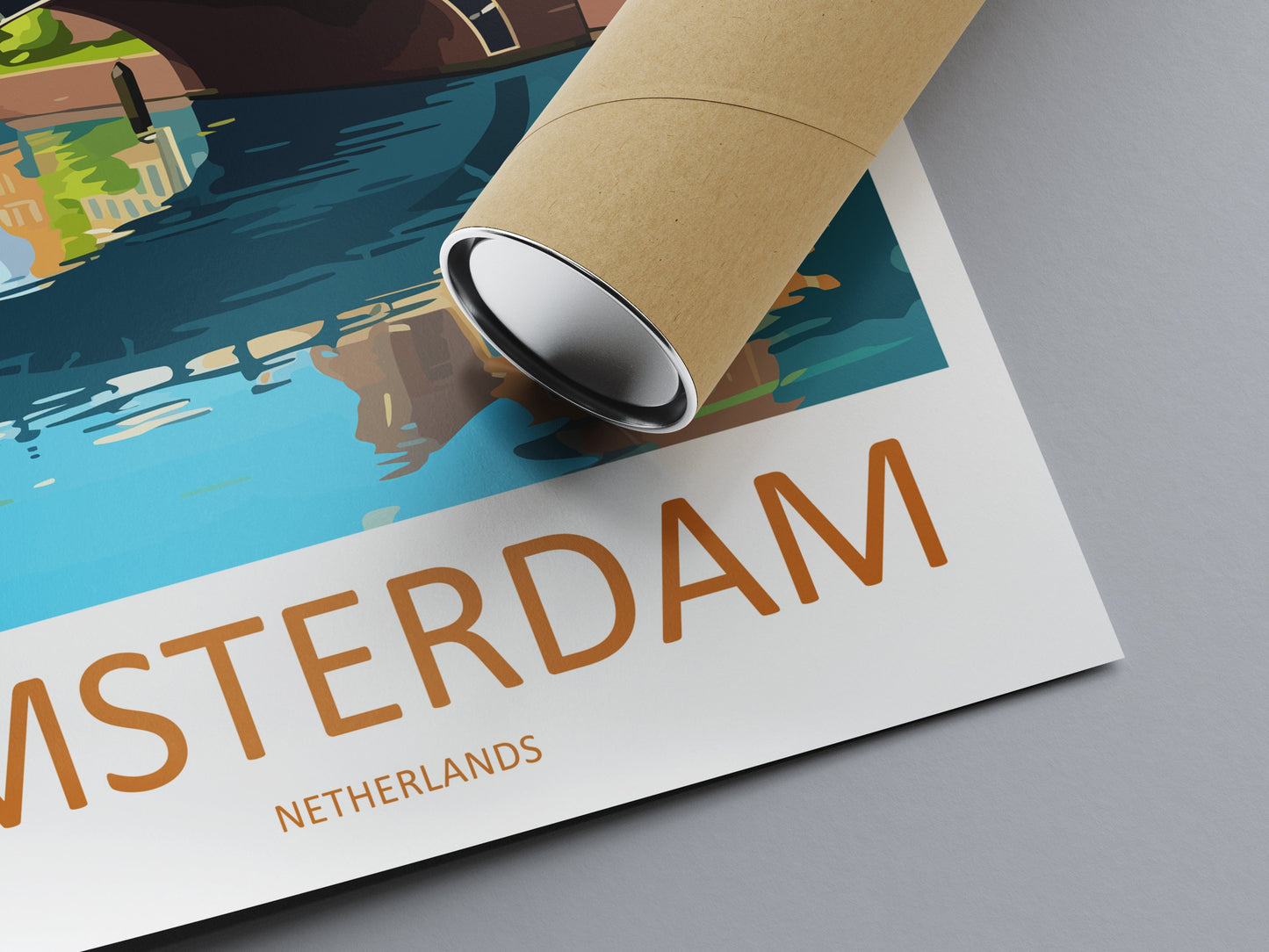 Amsterdam Travel Print Wall Art Amsterdam Wall Hanging Home Décor Amsterdam Gift Art Lovers Netherlands Art Lover Gift Amsterdam Decor
