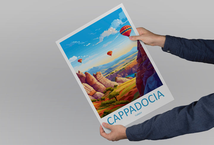 Cappadocia Travel Print Wall Art Cappadocia Wall Hanging Home Decoration Cappadocia Gift Art Lovers Wall Art Print Art Cappadocia Wall Print