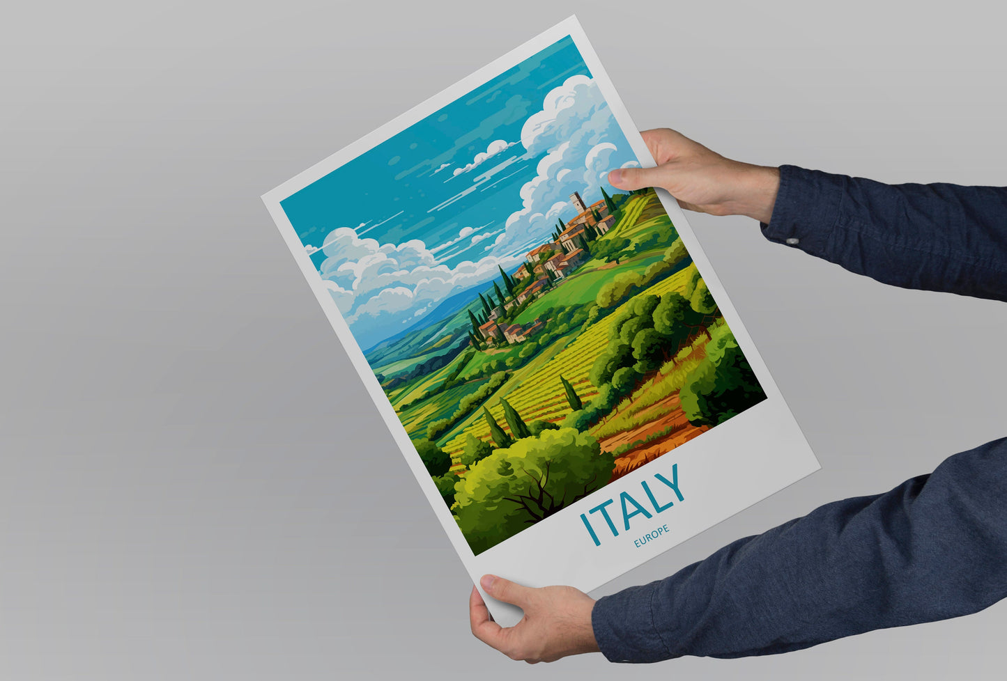 Italy Travel Print Wall Art Italy Wall Hanging Home Décor Italy Gift Art Lovers Italy Art Lover Gift Italy Print Italy Italy Art