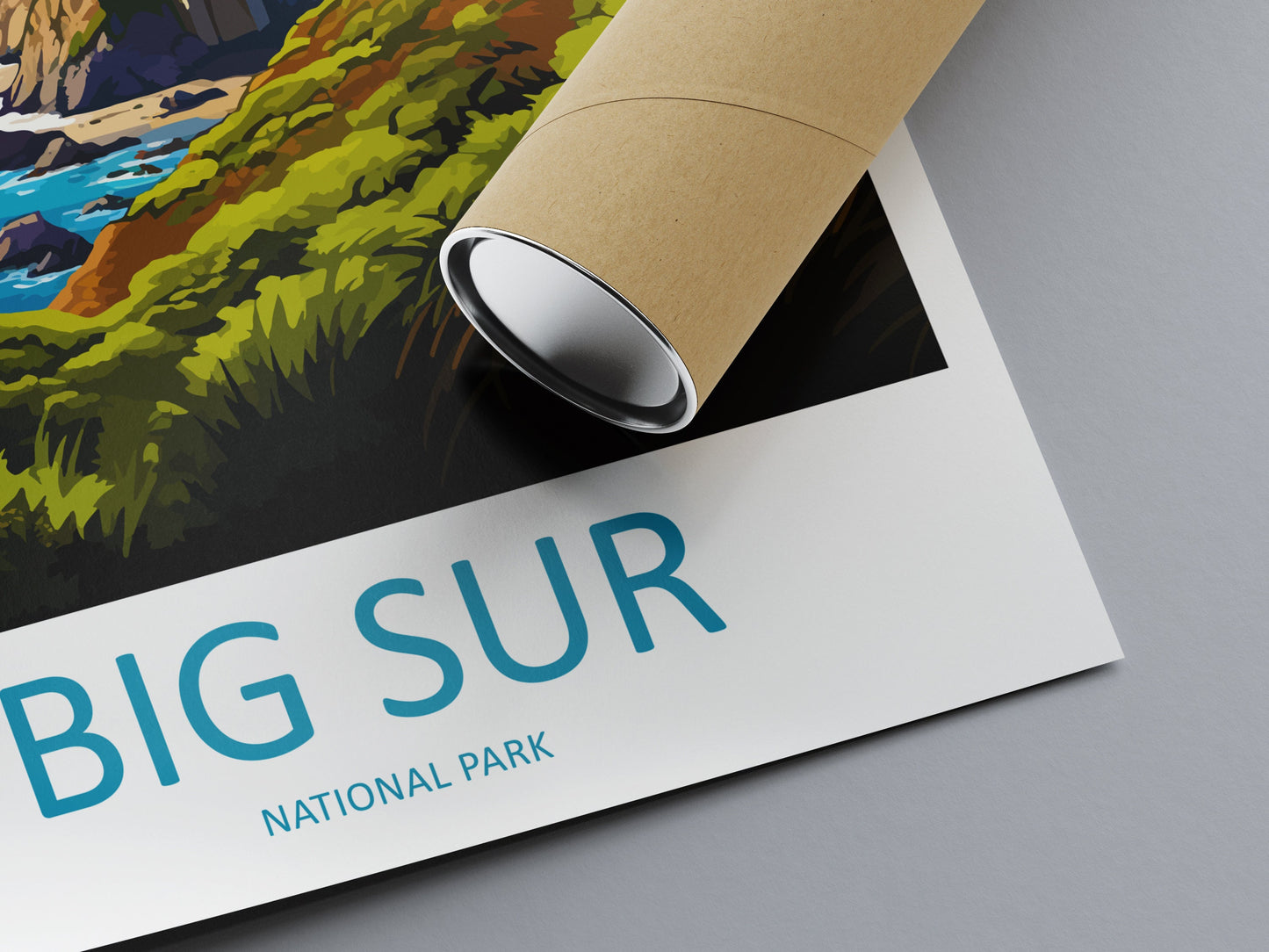 Big Sur National Park Travel Print Wall Art Big Sur Wall Hanging Home Décor Big Sur Gift Art Lovers California Lover Gift Big Sur Poster