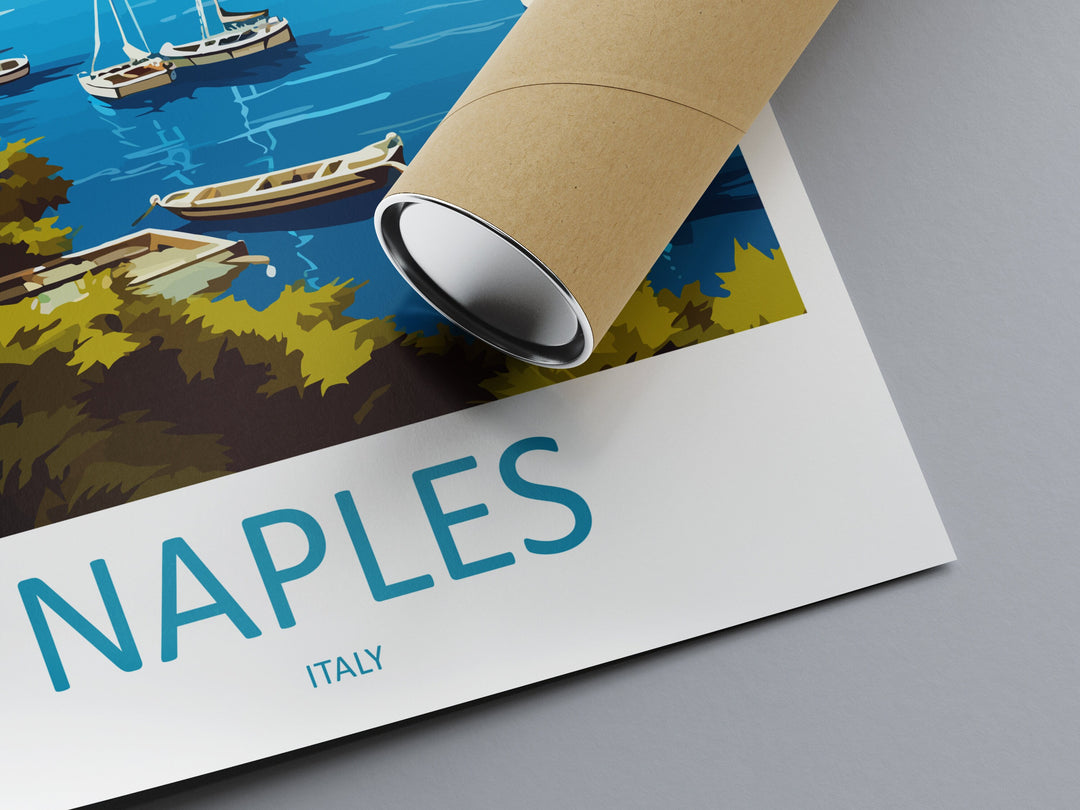 Naples Travel Print Wall Art Naples Italy Wall Hanging Home Decoration Naples Gift Art Lovers Wall Art Print Naples Italy Art Naples Art