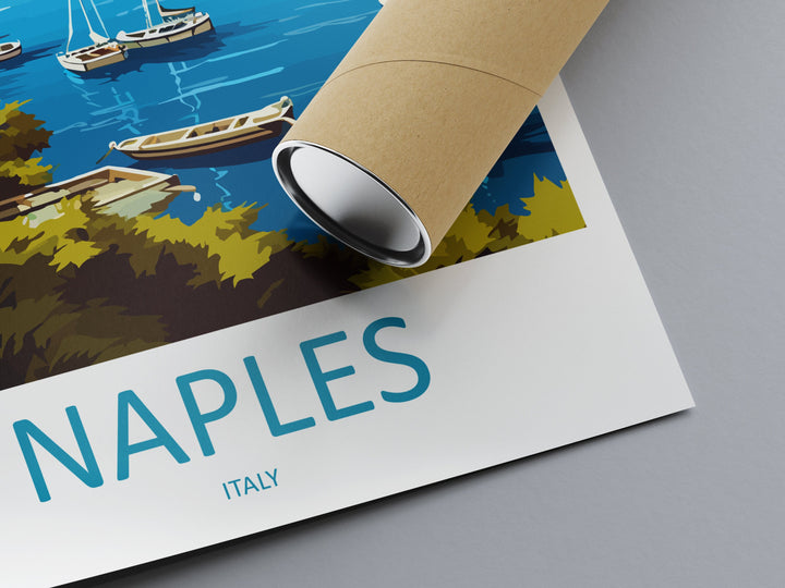 Naples Travel Print Wall Art Naples Italy Wall Hanging Home Decoration Naples Gift Art Lovers Wall Art Print Naples Italy Art Naples Art