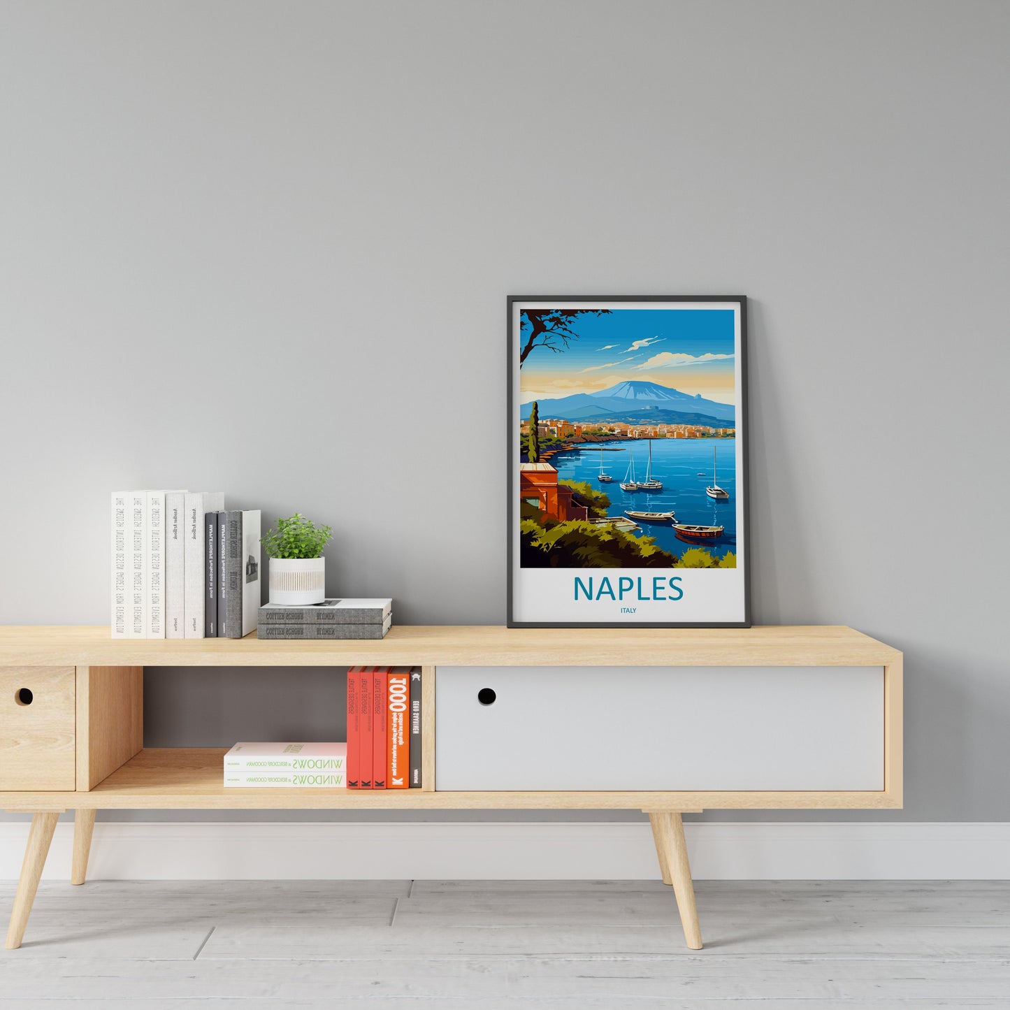Naples Travel Print Wall Art Naples Italy Wall Hanging Home Decoration Naples Gift Art Lovers Wall Art Print Naples Italy Art Naples Art