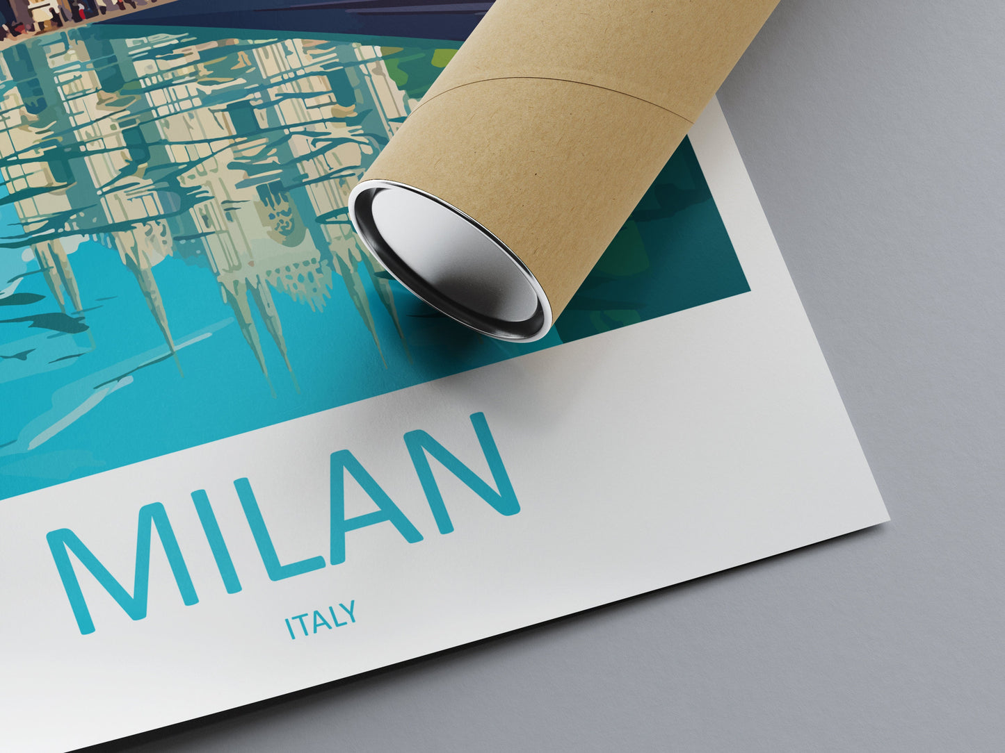 Milan Travel Print Wall Art Milan Wall Hanging Home Décor Milan Gift Art Lovers Spain Art Lover Gift Milan Wall Décor Ibiza Spain Print