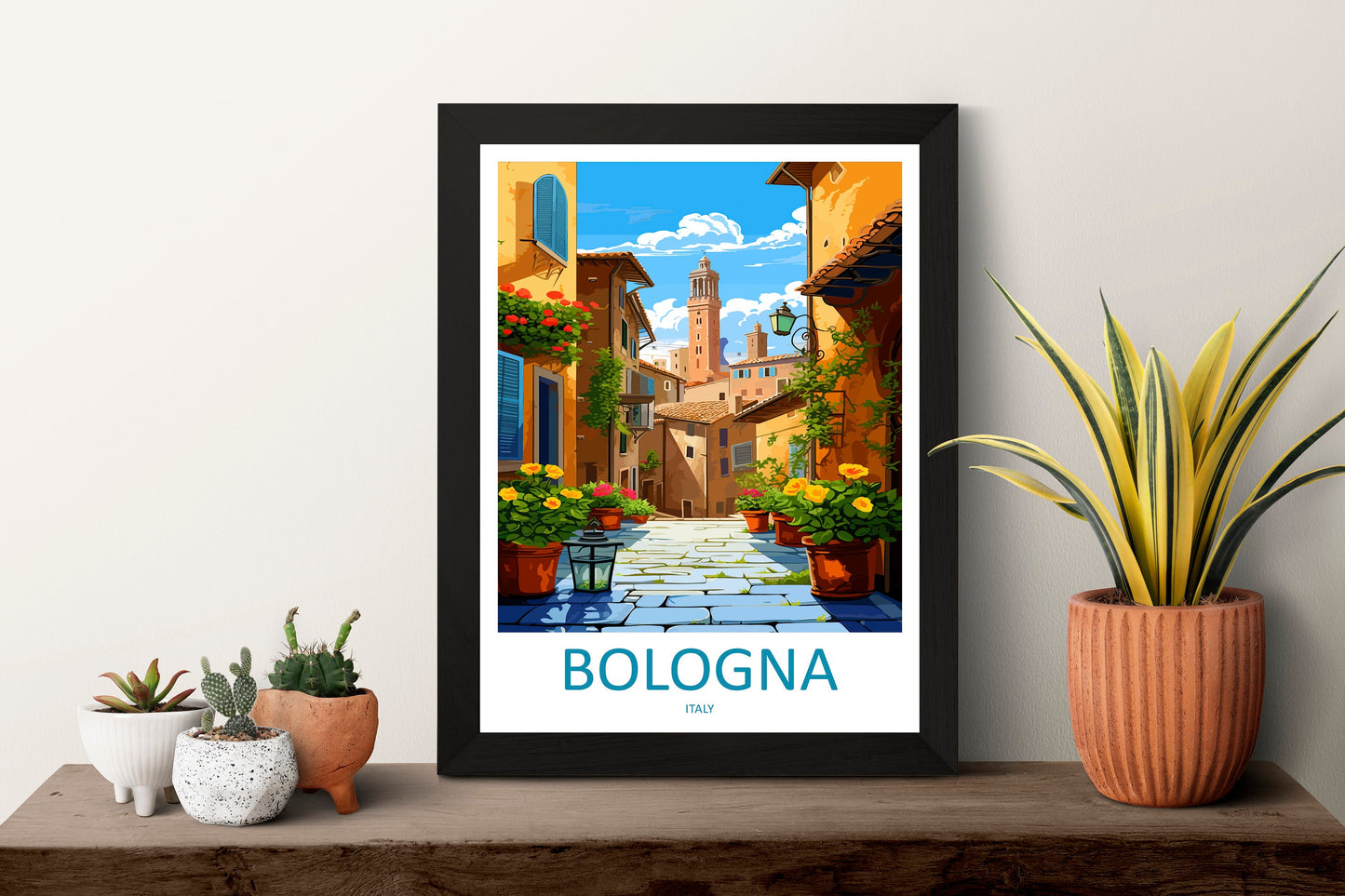 Bologna Travel Print Wall Art Bologna Wall Hanging Home Decoration Bologna Gift Art Lovers Wall Art Print Art Bologna Travel Print Italy Art
