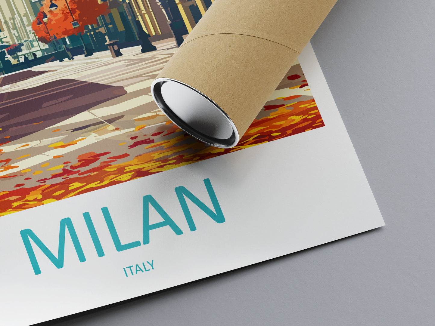 Milan Travel Print Wall Art Milan Wall Hanging Home Décor Milan Gift Art Lovers Spain Art Lover Gift Milan Wall Décor Ibiza Spain Print