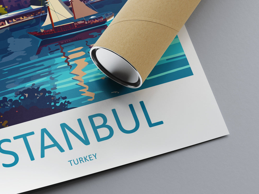 Istanbul Travel Print Wall Art Istanbul Wall Hanging Home Decoration Istanbul Gift Art Lovers Wall Art Print Art Istanbul Wall Print Turkey