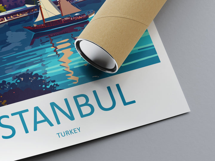Istanbul Travel Print Wall Art Istanbul Wall Hanging Home Decoration Istanbul Gift Art Lovers Wall Art Print Art Istanbul Wall Print Turkey