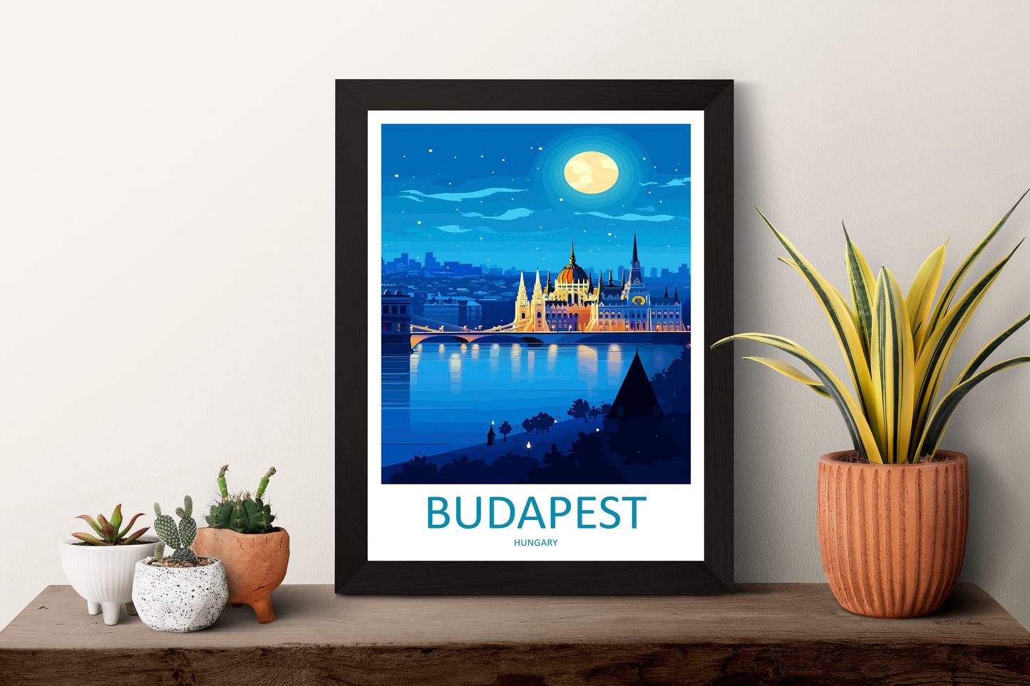 Budapest Travel Print Wall Art Budapest Wall Hanging Home Décor Budapest Gift Art Lovers Hungary Art Lover Gift Budapest Wall Décor