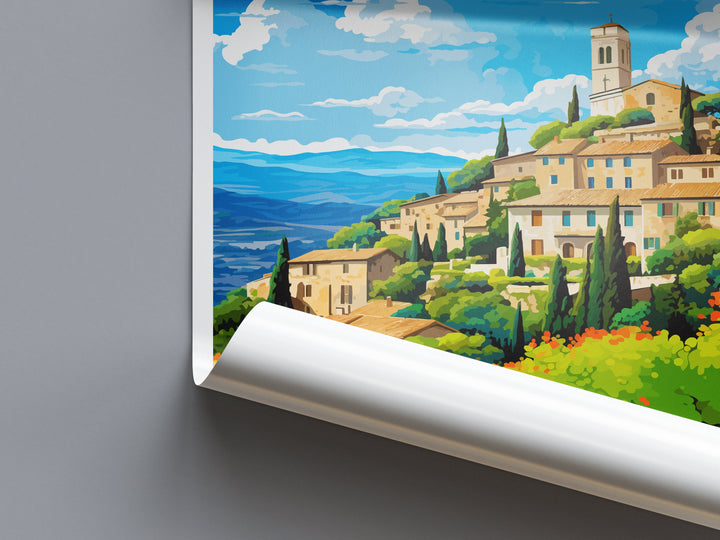 Saint-Paul-De-Vence Travel Print Wall Art Saint-Paul-De-Vence Wall Hanging Home Décor Saint-Paul-De-Vence Gift Art Lovers France Art Lover