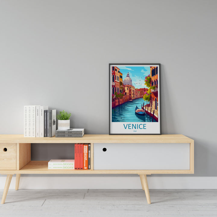 Venice Travel Print Wall Art Venice Italy Wall Hanging Home Decoration Venice Gift Art Lovers Wall Art Print Venice Italy St. Mark's Square