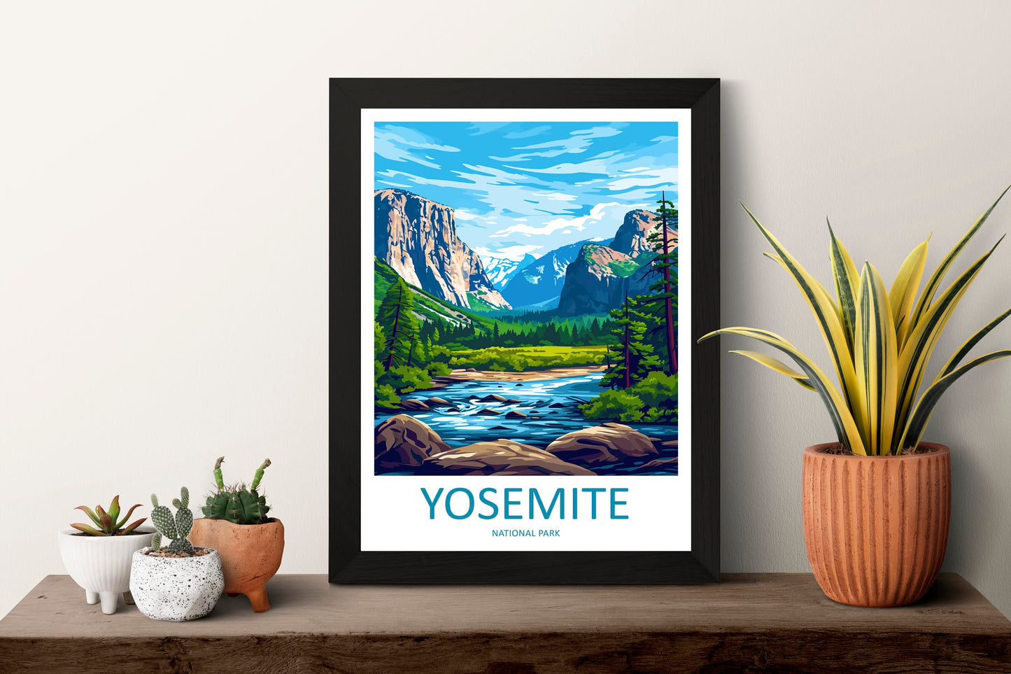 Yosemite Travel Print Wall Art Yosemite Wall Hanging Home Decor National Park Gift Yosemite Lovers National Park Wall Yosemite National Park
