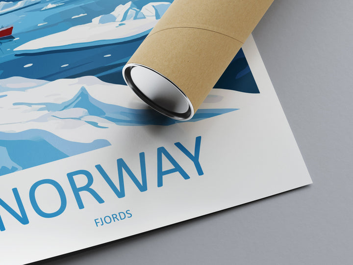 The Fjords Travel Print The Fjords Norway Home Décor The Fjords Art Print Norwegian Mountains Room Print For Scandinavian Mountains Gift Art