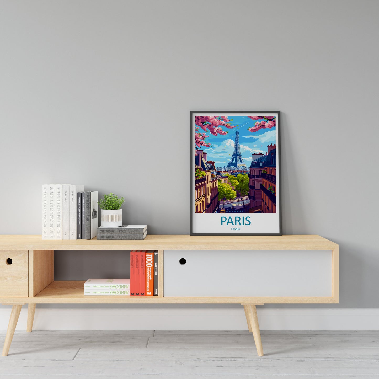 Paris Travel Print Wall Art Paris Wall Hanging Home Décor Paris Gift Art Lovers France Art Lover Gift Paris Print France Wall Art Décor