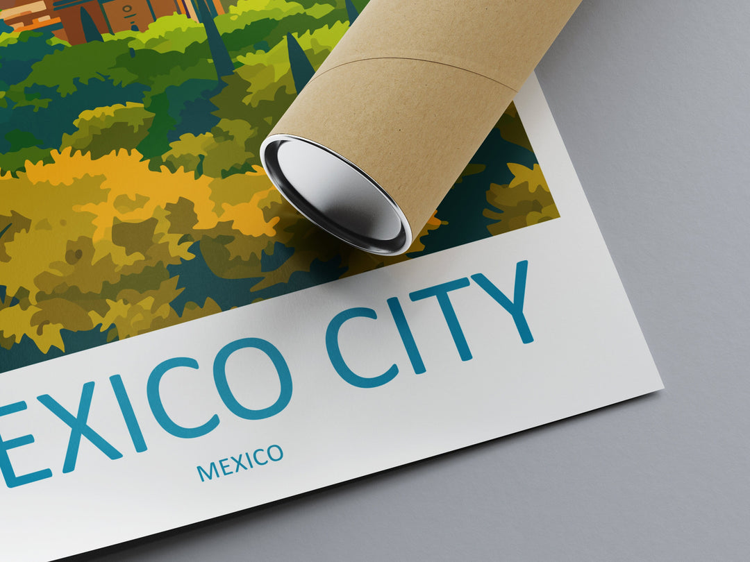 Mexico City Travel Print Wall Art Mexico City Wall Hanging Home Decoration Mexico City Gift Art Lovers Wall Art Print Art Mexico City Print