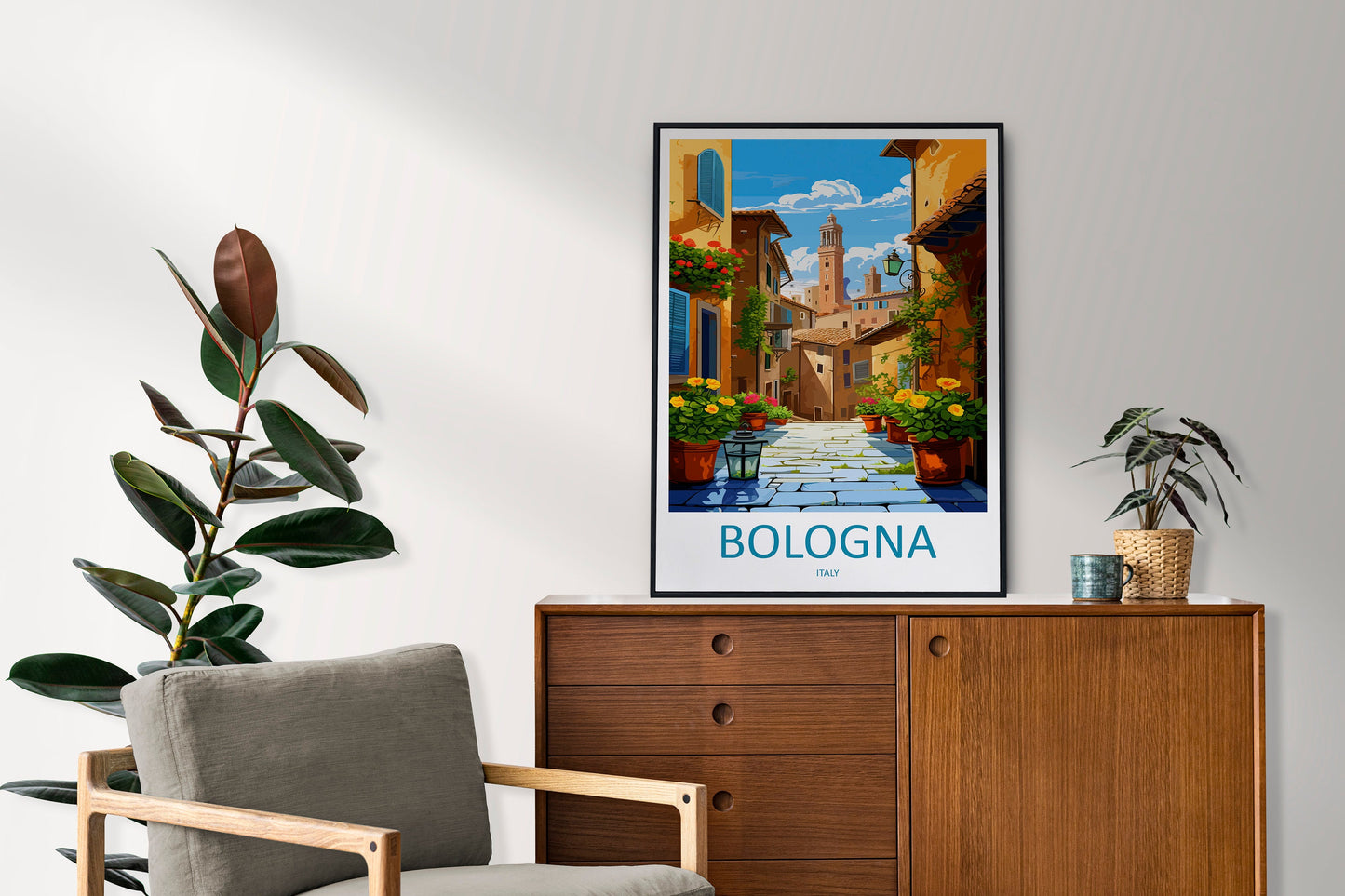 Bologna Travel Print Wall Art Bologna Wall Hanging Home Decoration Bologna Gift Art Lovers Wall Art Print Art Bologna Travel Print Italy Art