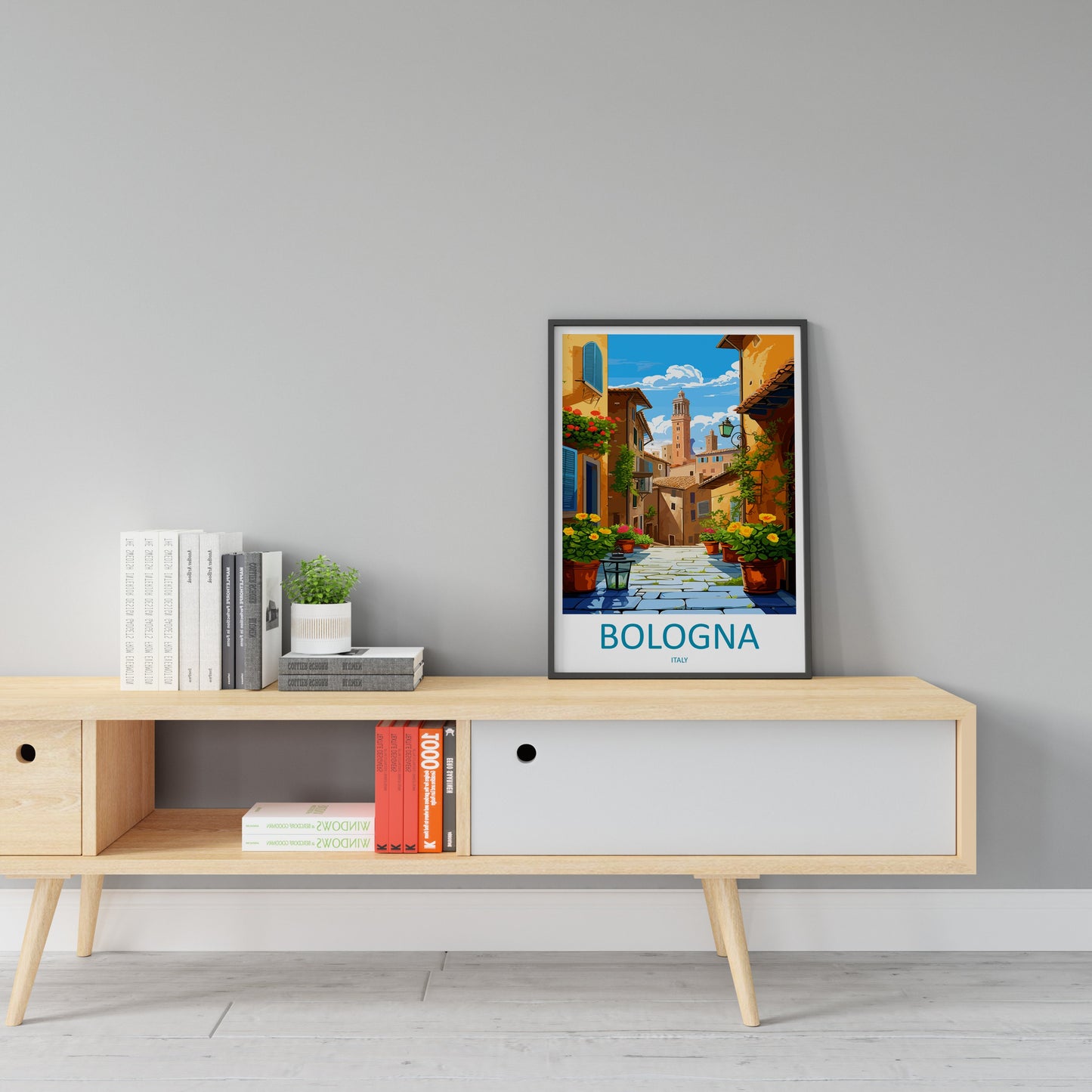 Bologna Travel Print Wall Art Bologna Wall Hanging Home Decoration Bologna Gift Art Lovers Wall Art Print Art Bologna Travel Print Italy Art