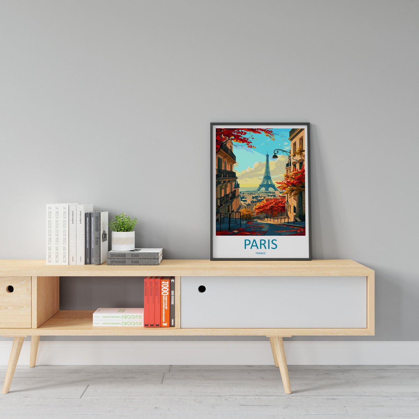 Paris Travel Print Wall Art Paris Wall Hanging Home Décor Paris Gift Art Lovers France Art Lover Gift Paris Print France Wall Art Décor
