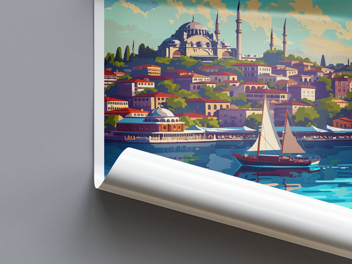 Istanbul Travel Print Wall Art Istanbul Wall Hanging Home Decoration Istanbul Gift Art Lovers Wall Art Print Art Istanbul Wall Print Turkey