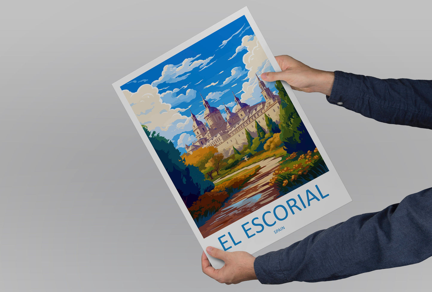 El Escorial Travel Print Wall Art El Escorial Wall Hanging Home Décor El Escorial Gift Art Lovers Spain Art Lover Gift Art Print
