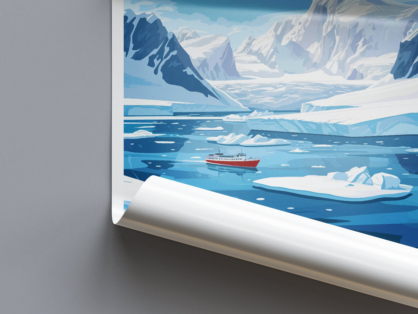The Fjords Travel Print The Fjords Norway Home Décor The Fjords Art Print Norwegian Mountains Room Print For Scandinavian Mountains Gift Art