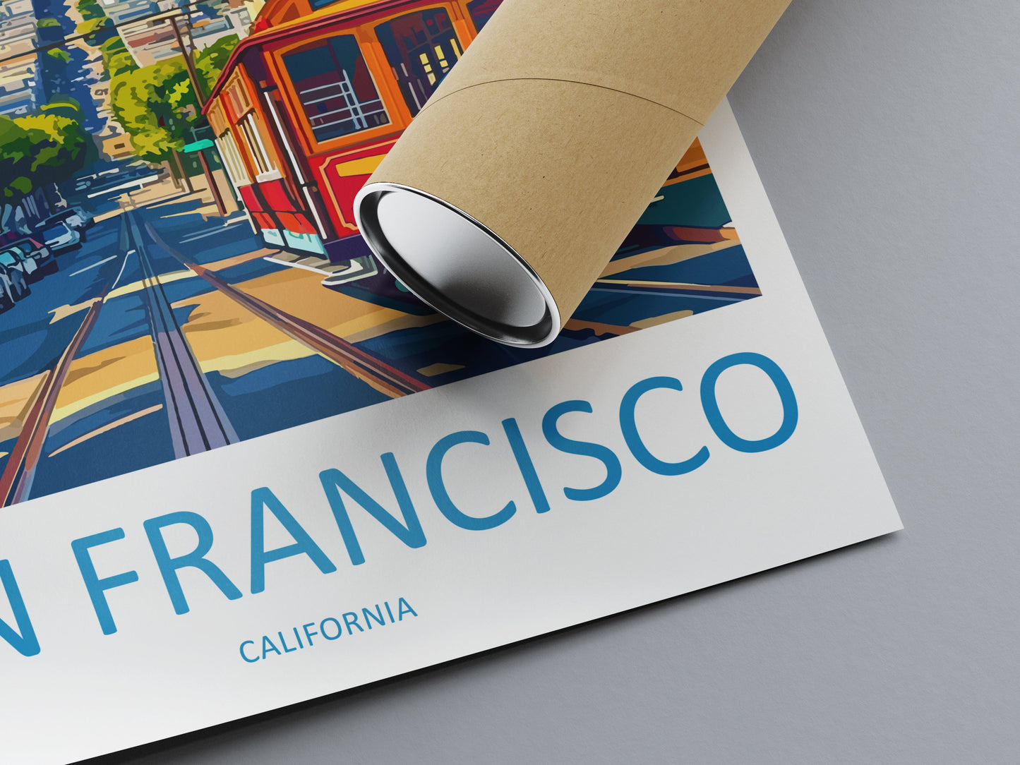 San Francisco Travel Print Wall Art San Francisco Wall Hanging Home Décor San Francisco Gift Art Lovers California Art Lover Gift