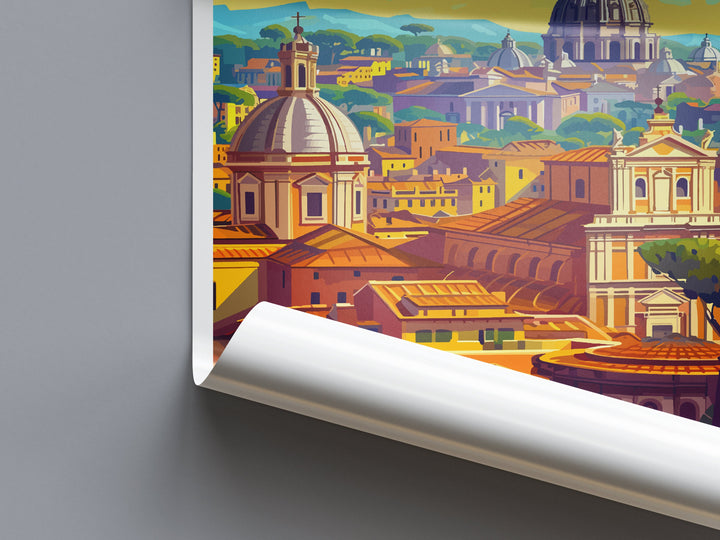 Rome Travel Print Wall Art Rome Wall Hanging Home Décor Rome Gift Art Lovers Italy Art Lover Gift Rome Print Italy Wall Art Decor