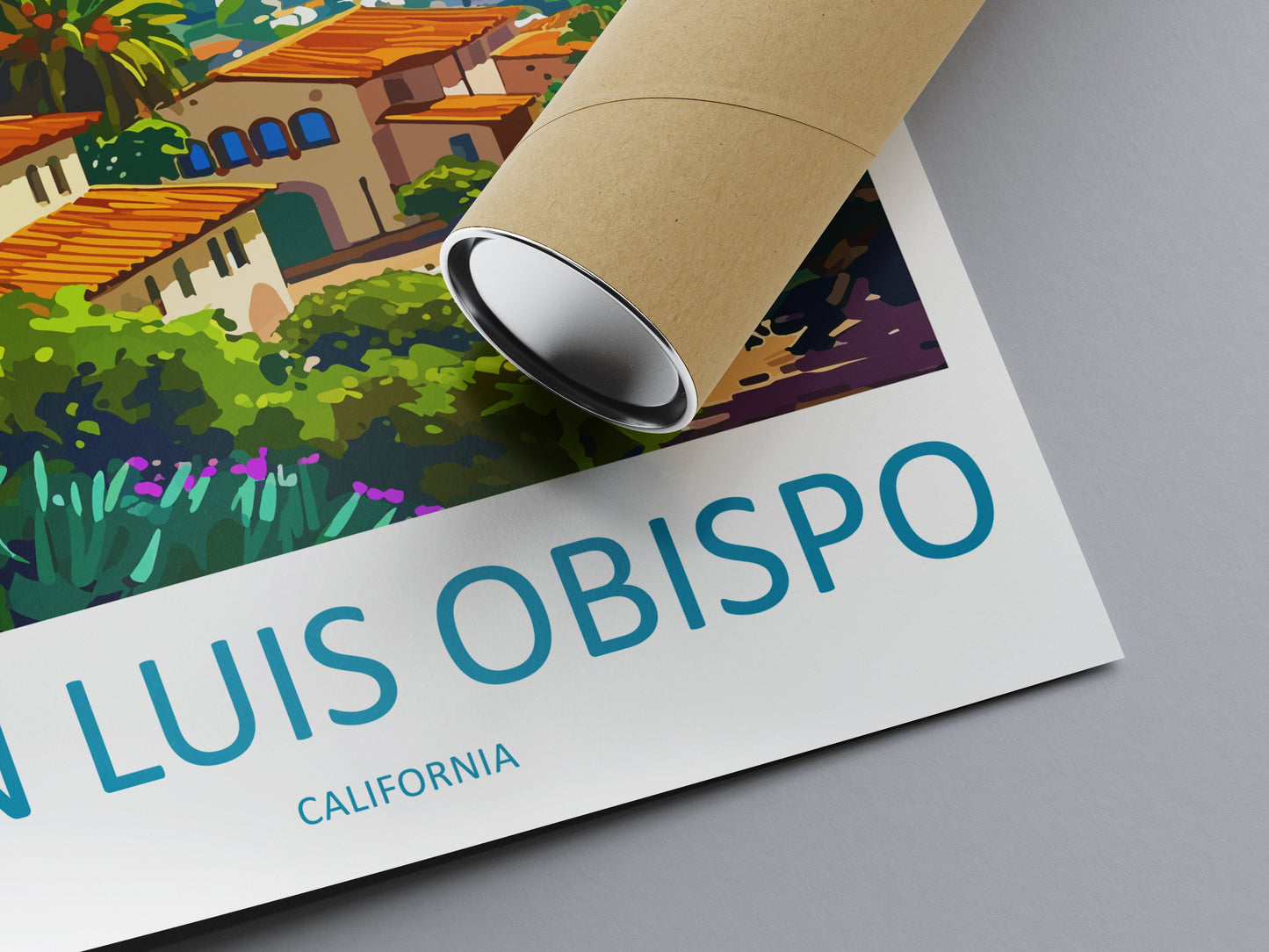 San Luis Obispo Travel Print Wall Art San Luis Obispo Wall Hanging Home Décor San Luis Obispo Gift Art Lovers California Art Lover Gift