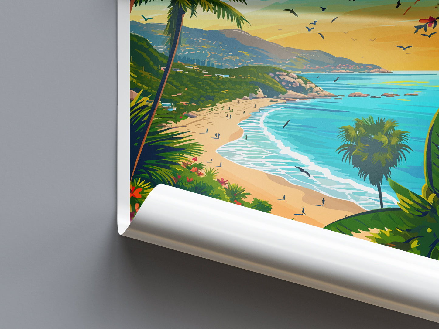 Laguna Beach Travel Print Wall Art Laguna Beach Wall Hanging Home Décor Laguna Beach Gift Art Lovers California Art Lover Gift