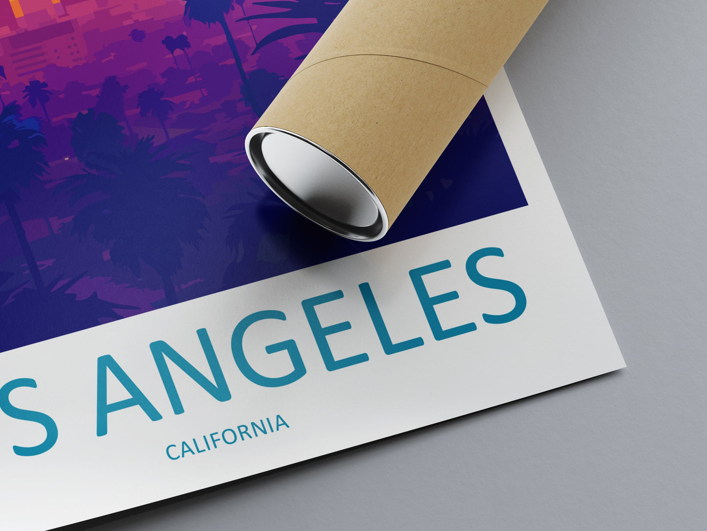 Los Angeles Travel Print Wall Art Los Angeles Wall Hanging Home Décor Los Angeles Gift Art Lovers California Art Lover Gift Los Angeles Deco
