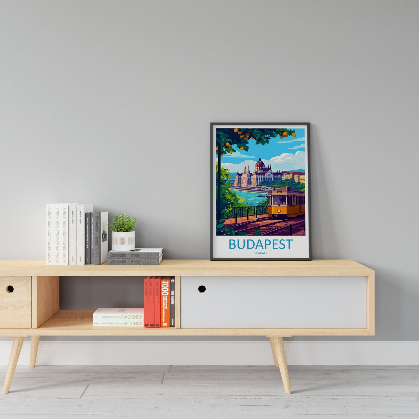 Budapest Travel Print Wall Art Budapest Wall Hanging Home Décor Budapest Gift Art Lovers Hungary Art Lover Gift Budapest Wall Décor
