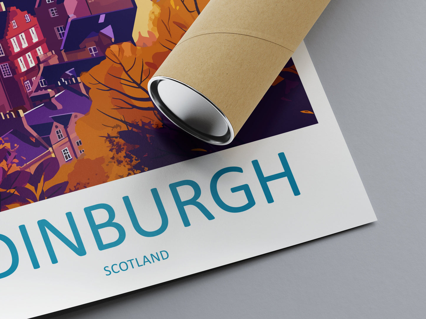 Edinburgh Cityscape Print Edinburgh Home Decor European City Art Print Edinburgh Wall Art Scotland Enthusiast Gift Wall Hanging Edinburgh