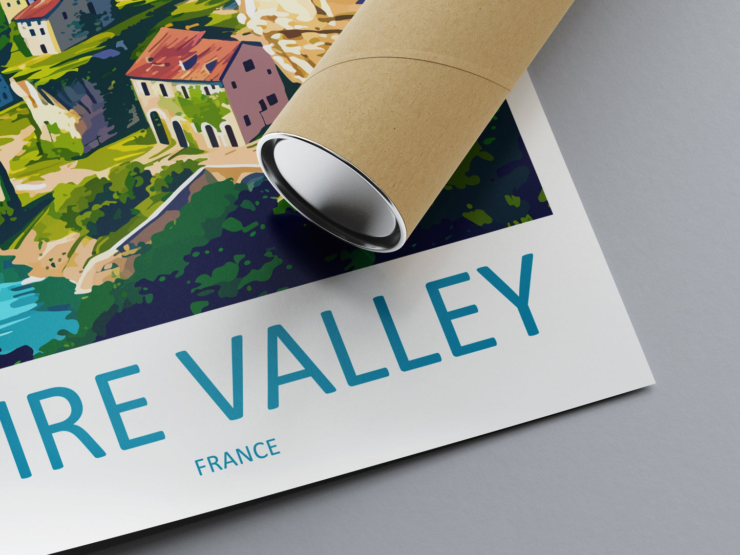 Loire Valley Travel Print Wall Art Loire Valley Wall Hanging Home Décor Loire Valley Gift Art Lovers France Art Lover Gift Loire Valley Art